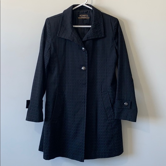 novelti Jackets & Coats Novelties Black Coat Poshmark